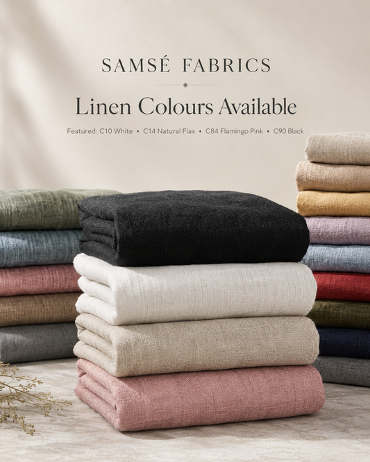 SAMSÉ Premium Linen Fabric