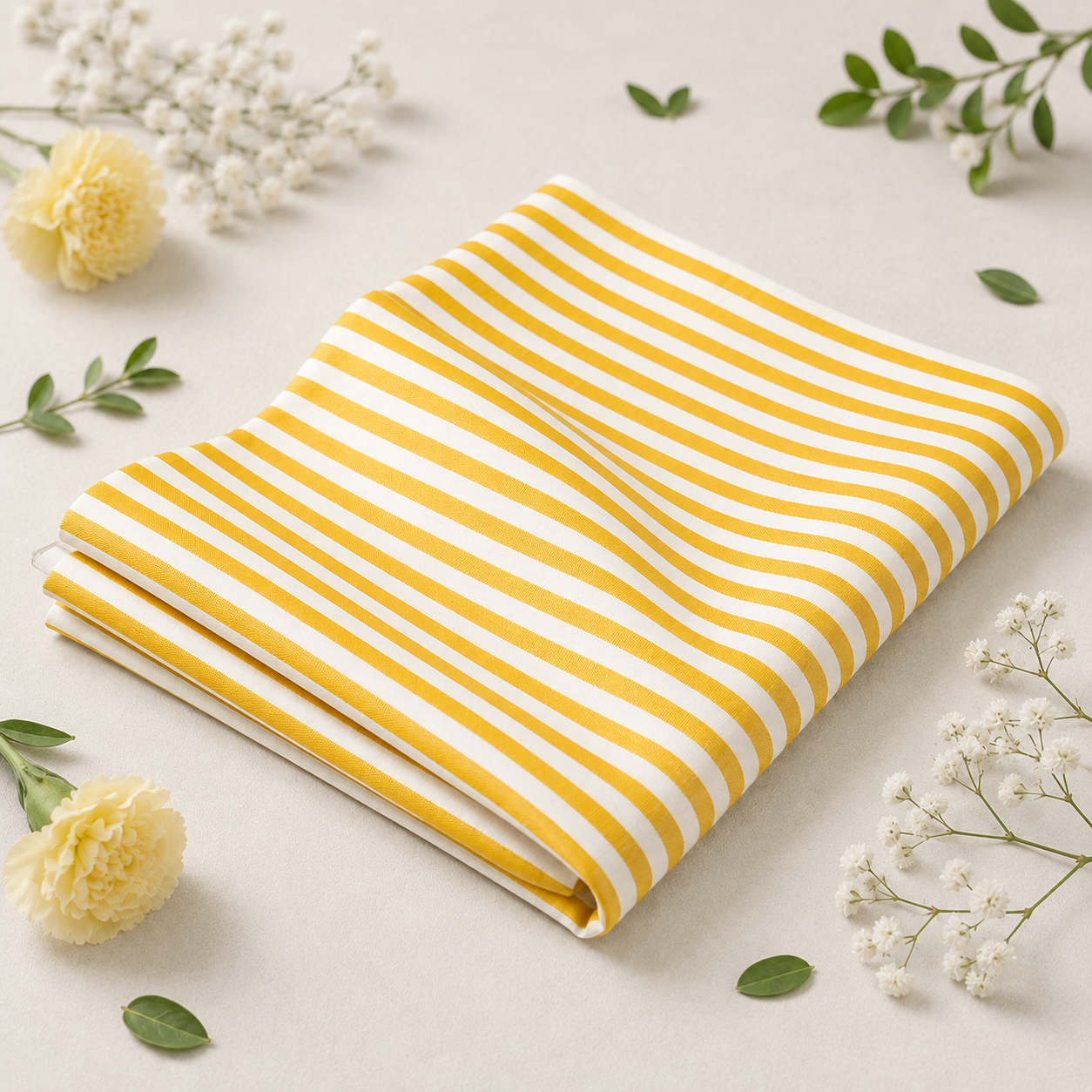 6MM Alternating Candy Stripes Printed Fabrics