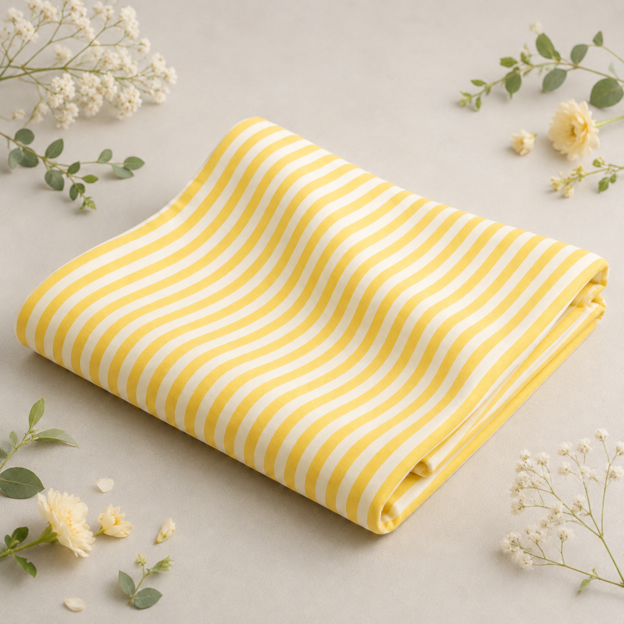 6MM Alternating Candy Stripes Printed Fabrics
